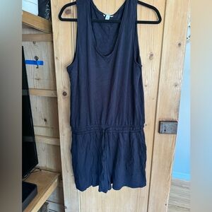 Navy romper